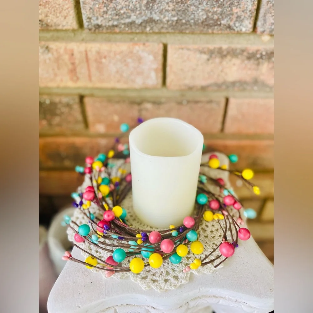 *Country Candy Shop Candle Ring 3.5”